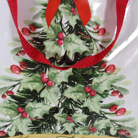 NWT Michaels Holiday Christmas Tote Shopping Bags Set of 3 Eco-Friendly - Picture 16 of 16